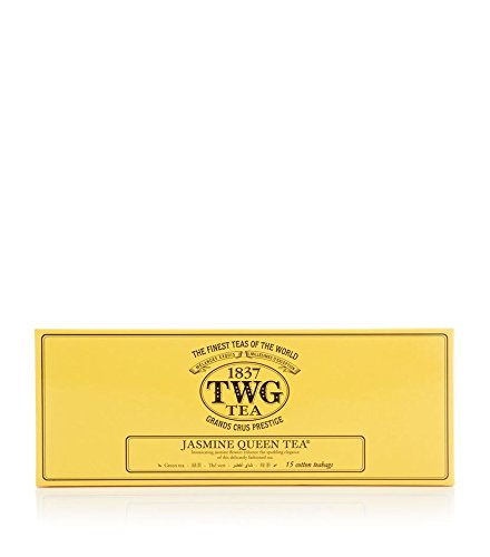 TWG Tea | Crème Caramel Tea | Rooibos Tea | Caramel & Theine-Free | 15 Hand Sewn Cotton Teabags | Gift Set
