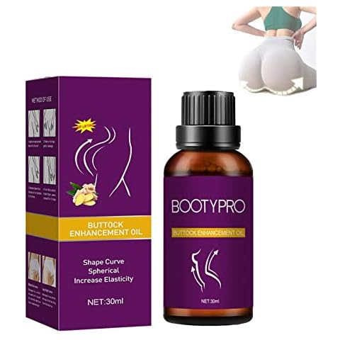 BootyPro Hip Lifting Massage Oil, Plump Up Booty Enhancement Oil, Hiplift Buttocks Essential Oil, Hip Lift Up Massage Oil, Promotes Growth for Bigger Booty, Fast Firming (2Pcs) Cover
