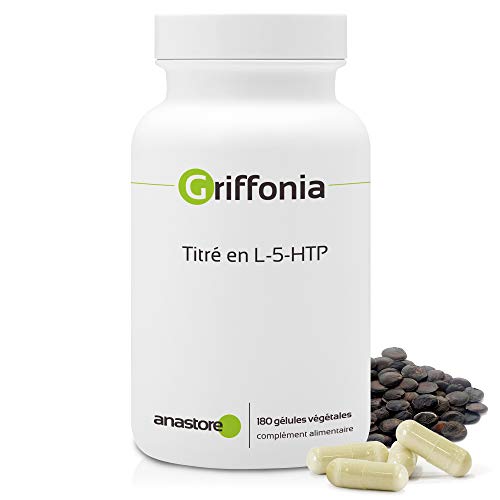 Griffonia * 170 mg / 180 capsules * Standardised to contain min 30% in L - 5 - HTP * Brain, Emotional balance, Energy, Muscles and Skeletons, Sleep, Weight.