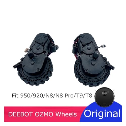 Wheels Left Or Right. Compatible For DEEBOT OZMO 950/920/ N8/ N8 Pro/ T9/ T8 Robot Vacuum Cleaner Accessory Spare Parts(Left wheel L)