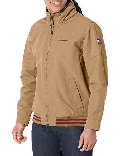 Image of Tommy Hilfiger Men's Lightweight Waterproof Regatta Bomber Jacket