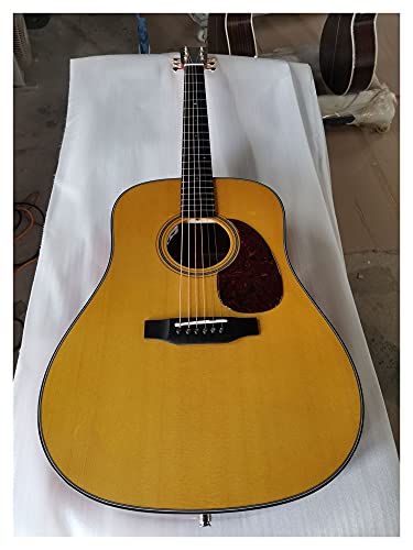 YYYSHOPP AAA Toutes Le Bois Solide Bois DE Pris DE Pris d’origine Dreadnought de Guitare à la Main sur Mesure 41 Pouces… - Les Beatles, Paul McCartney, John Lennon, RIngo Starr, George Harrison YYYSHOPP AAA Toutes Le Bois Solide Bois DE Pris DE Pris d'origine Dreadnought de Guitare à la Main sur Mesure 41 Pouces…