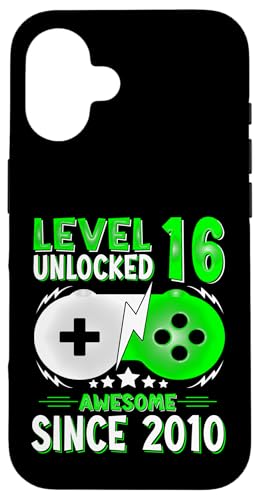 Level 16 Unlocked Birthday 16 Years Old Gifts 16th Birthday �X�}�z�P�[�X iPhone 16 �p