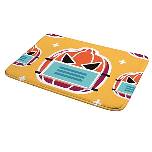 Tapis de bain absorbant lavable en machine velours 36x61 - 5