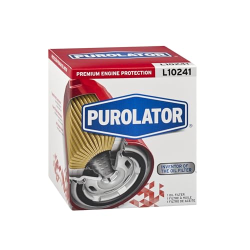 Purolator L10241 Premium Engine Protection Spin On Oil Filter Compatible With Ford Escape, Fusion, Focus, Edge, Explorer, Ranger, Fiesta, Toyota Tacoma, 4Runner, Tundra and Sienna