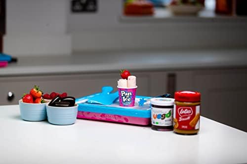 Pan-n-Ice Ice Cream Maker Ultimate Pack - Make Easy Ice Cream Rolls at Home in an Instant with PAN N ICE, DIY Rolled ice Cream