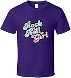 Rock N Roll Girl Fun Darla Find Nemo Halloween Costume Graphic T Shirt Purple M