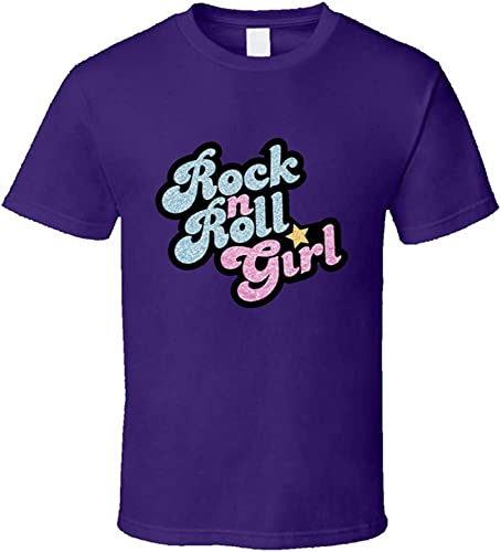 Suopaint Rock N Roll Girl Fun Darla Find Nemo Halloween Costume Graphic T Shirt Purple