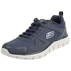 Skechers Track Scloric, Sneaker, Uomo, Blu Navy, 42 EU