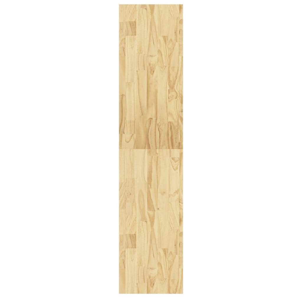 Générique Regał z litego drewna sosnowego 40 x 30 x 135,5 cm, półka do przechowywania z 4 przestronnymi przegródkami na książki, czasopisma, DVD i przedmioty dekoracyjne, ścianka działowa