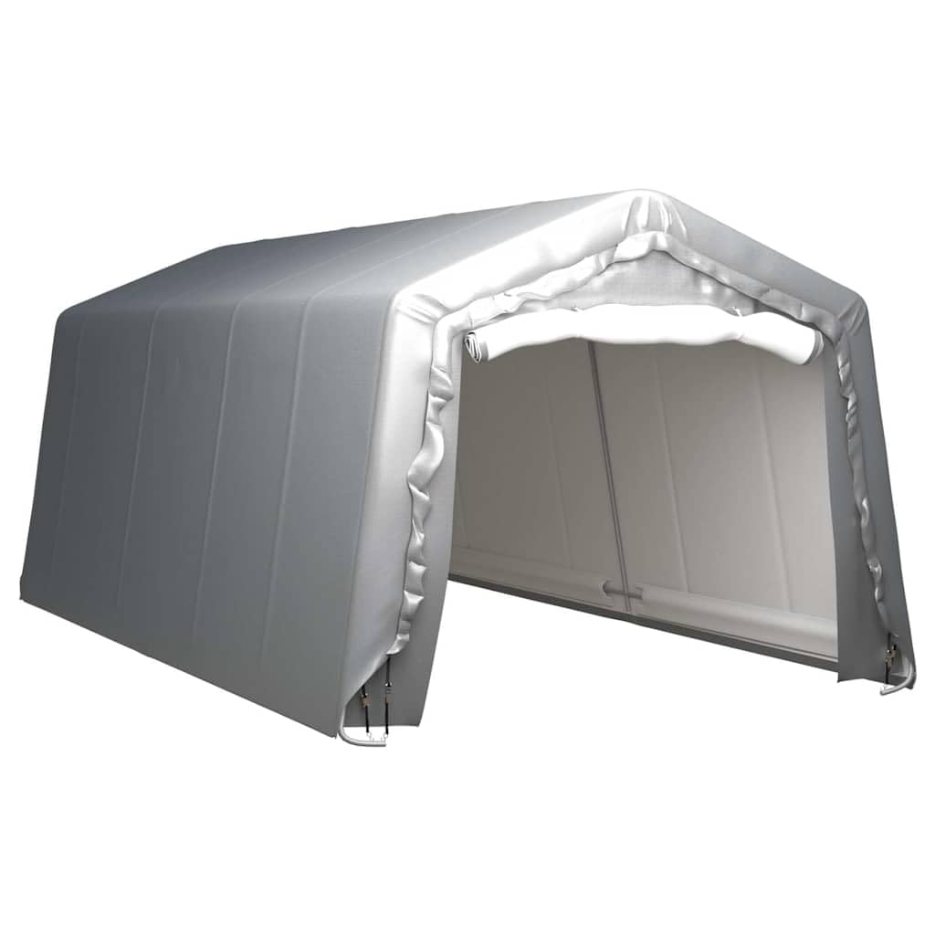 Tienda de almacenamiento 300x600 cm Acero Gris PE Impermeable