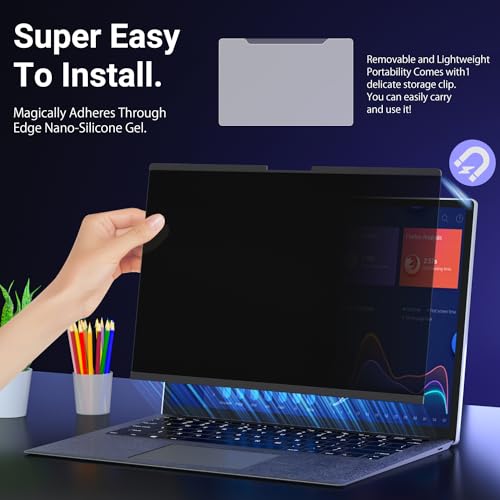 Filtro de privacidad magnético para Surface Book 13.5 protector de pantalla antirreflejos 4