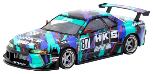 スピードマスタージャパン (Speedmaster Japan) TARMACWORKS 1/64 Nissan Skyline (R32) Widebody HKS 完成品 T64G-061-HKS
