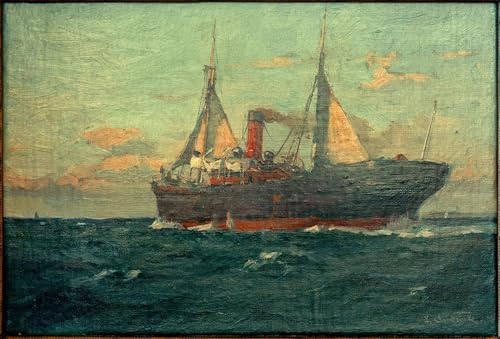 Peinture Poster Impression haute définition bateau Sandrock 60x90