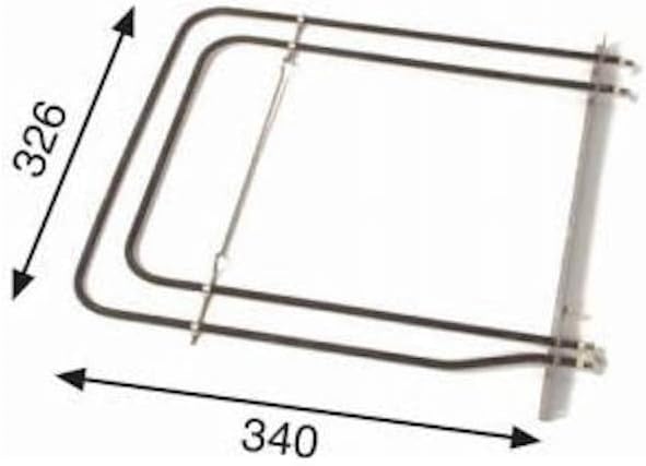 REPORSHOP Balay Oven Heating Element with dimensions