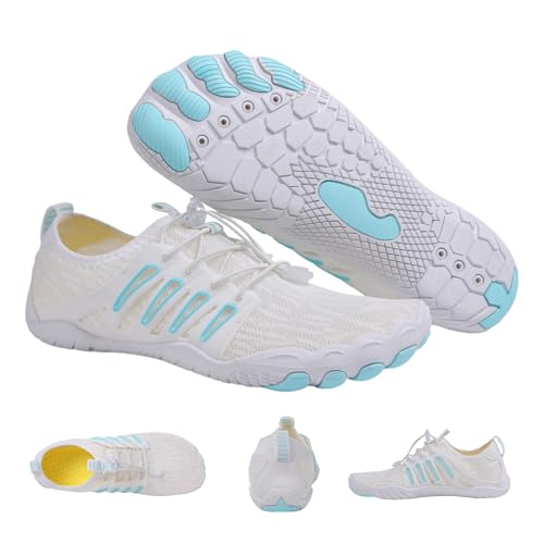 Image of SIOSNETA Hike Barefoot Shoes for Women Men, Breathable Non-Slip Athletic Footwear, Wide Toe Water Shoes for Hiking, Non-Slip Neuropathy Shoes for Women Men, Grounded Comfort wear