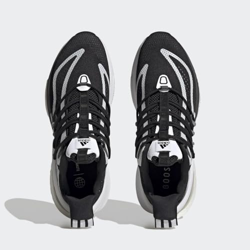 Image of Adidas Mens Alphaboost Knit Performance Running ShoesRunning Shoe