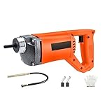 220V Hand-held Concrete Vibrator, 1-2M Vibrating Spear Industrial Portable Plug-in Vibrator Concrete Vibrator MINGPING (Color : 1600W351.5M)
