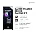 CyberPowerPC Gamer Master Gaming PC, AMD Ryzen 5 5500 3.6GHz, Radeon RX 6400 4GB, 16GB DDR4, 500GB PCIe Gen4 SSD, WiFi Ready & Windows 11 Home (GMA3100A)