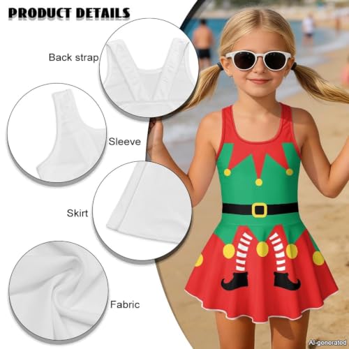 Image of KEIAHUAN Gymnastics Leotards for Girls Sleeveless Bodysuit Dance Leotards Performance Costume