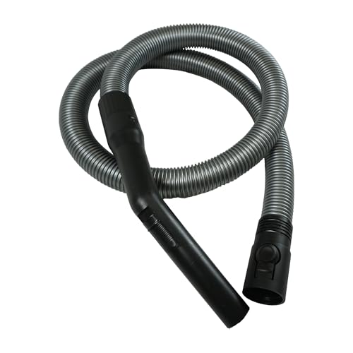 Distri+ - Kompletter Staubsaugerschlauch mit Griff ø 32 mm - Länge 1,7 m - Kompatibel mit Philips Jewel/Powerpro Compact/Cyclone FC9054 bis FC9352 - alt. Original-Teilenummer 432200538251