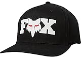 Fox Racing Men's Standard ILLMATIK Flexfit HAT, Black, S/M