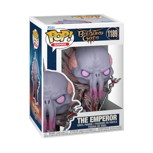 Funko POP! Games: Baldur's Gate 3- The Emperor - Figura in vinile da collezione - Idea regalo - Prodotto ufficiale - Giocattoli per bambini e adulti - Modello di figura per collezionisti