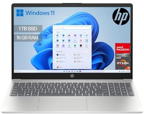 HP 15-fc0242ns - Ordenador portátil de 15.6" FHD (AMD Ryzen 7-773...