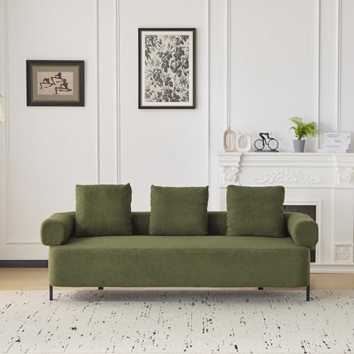 Christopher Knight Home Gilly 78" Modern Boucle Upholstered Sofa with