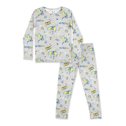 Bellabu Bear Batman Rayon from Bamboo Two-Piece Pajamas for Boys & Girls