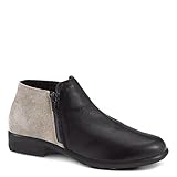 NAOT Damen Helm Ankle Bootie, (Soft Black Lthr/Speckled Beige Lthr), 38 EU