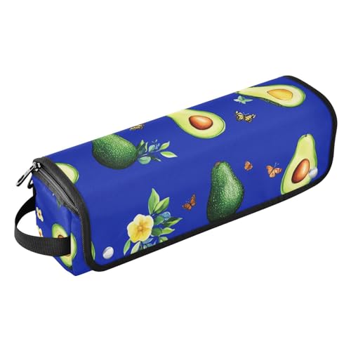 Bolsa de viaje para herramientas de cabello para mujeres con tapete removible resistente al calor, estuche doble capa para planchas, alisadoras, rizadores, color azul real