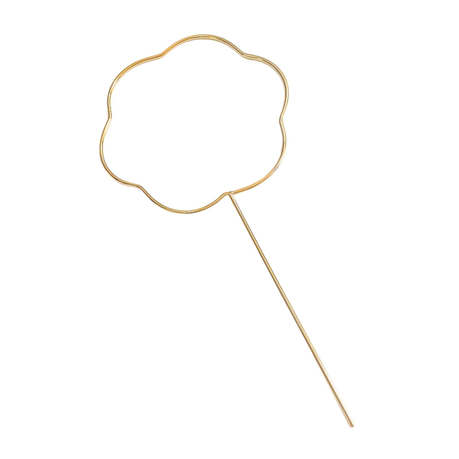 DIY Hand Fan Frame Blank Handheld Fan Handheld Fan Skeleton Blank Fan for Celebrations Party Supplies Festivals Decor, Style C