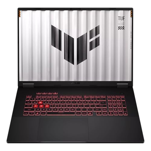 Image of ASUS TUF A18 Gaming Laptop, 18 inch FHD+ 144Hz Display, AMD Ryzen 7 260(>i7-14650HX), NVIDIA GeForce RTX 5060, 32GB D5 RAM, 2TB SSD, Backlit Keyboard, Wi-Fi 6E, FHD Camera, Win 11 Pro, w /BWE Accessories