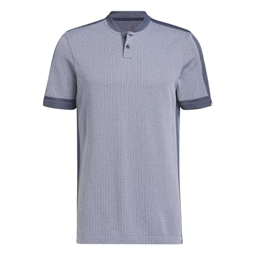 adidas Men's Ultimate365 Tour Textured Primeknit Golf Polo Shirt