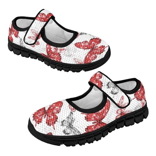 Daily Wear Shoes for Girls Soft and Flexible Shoes for Kids with Hook Loop Ballet Princess Flats for Party3