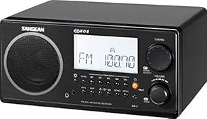 Sangean WR-2 Schwarz Küchenradio