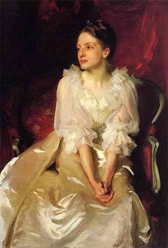Toile Mlle Helen Duinham par John Singer Sargent de 60x90cm
