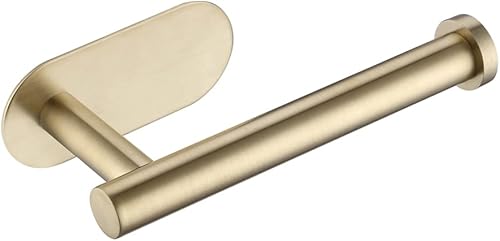 Portarrollos de papel higiénico autoadhesivo para montaje en pared, soporte de papel higiénico de acero inoxidable para baño, impermeable,