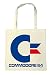 Produktbild Logoshirt® Commodore C64 Baumwolltasche I Nerd Stofftasche I Stoffbeutel Bedruckt Natur I Jutebeutel 100% Baumwolle I Stoffbeutel mit Langen Tragegriffen I Lizenziertes Design