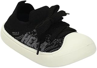 Baby Sports Shoes | Velcro Anti-Slip Sneakers for Boys & Girls (Black)
