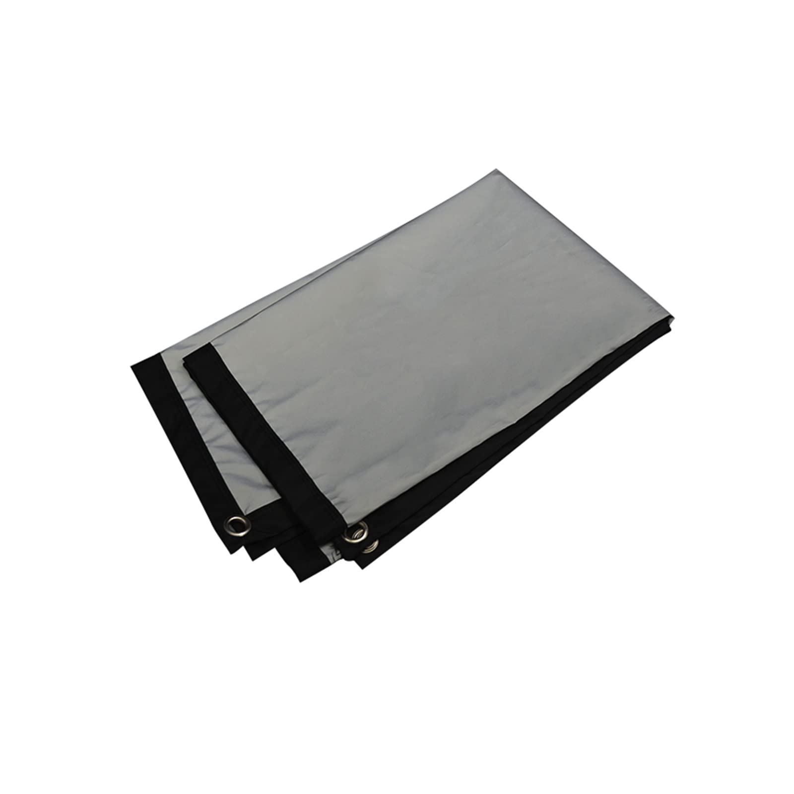 Ekran Projektora, Skala 16:9 przenośna czarna ramka z otworami metalowa kurtyna świetlna 30-133 Cal Home Outdoor Office HD ekran projekcyjny, do kina domowego wewnątrz i na zewnątrz(130 inch)