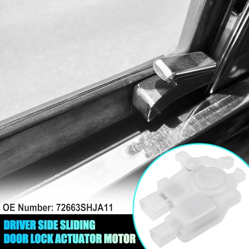 Image of uxcell No.72663SHJA11 /72663-SHJ-A11 Driver Side Sliding Door Lock Actuator Motor for Honda Odyssey EX EX-L LX Touring 2005-2010