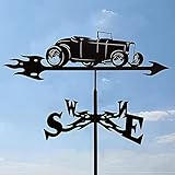 Notre conception unique de point de contact permet à nos palettes de tourner facilement dans le vent. Ce type de girouette est non seulement beau, mais il est également utile de savoir dans quelle direction le vent se dirige.