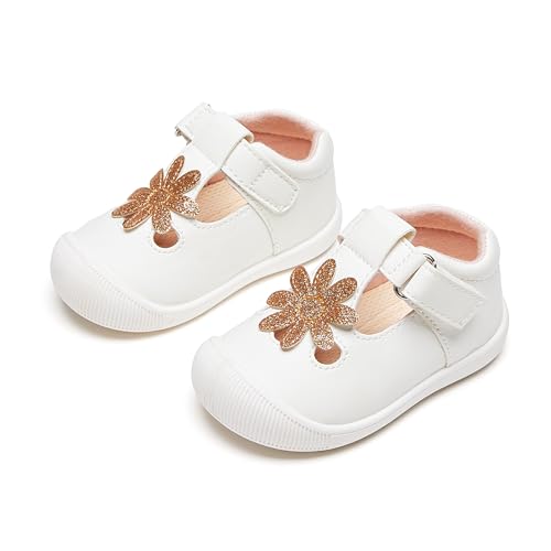Image of PHIRAMIN Toddler Girl Mary Jane Dress Shoes-Little Girl School Uniform Shoes for Wedding Party