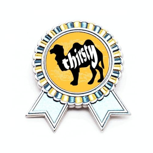 Broche animal noir et contour chameau pour vos tenues d'automne