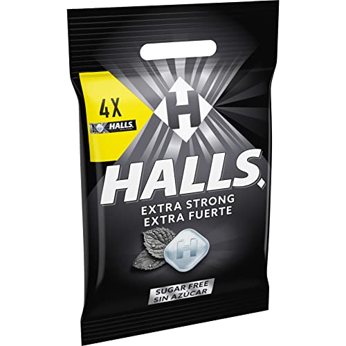 Halls Caramelle alla menta Extrastrong senza