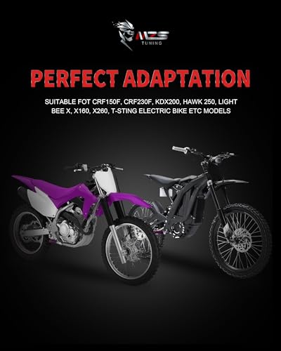 Image of MZS Dirt Bike Foot Pegs for Sur Light Bee X S /E Ride Pro /MX3 /X160 /X260