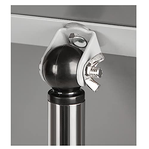 Support d'affiche A4 sur pied réglable en aluminium robuste style spirale - 8