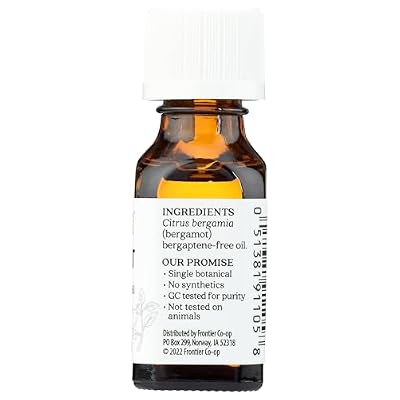 Aura Cacia, Oil Essential Bergamot, 0.5 Fl Oz